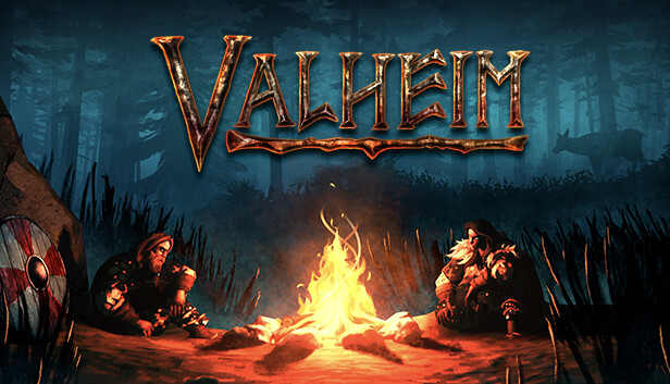 Valheim Viking in Eitr-woven mage robes casting Staff of Embla bolts at a Mistlands target